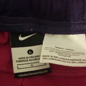 Large nike shorts